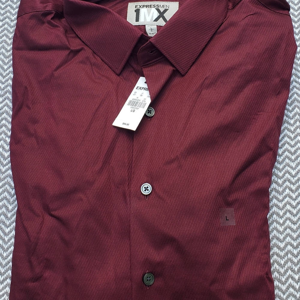 EXPRESS Slim EASY CARE plus QUICK DRY 1MX Shirt